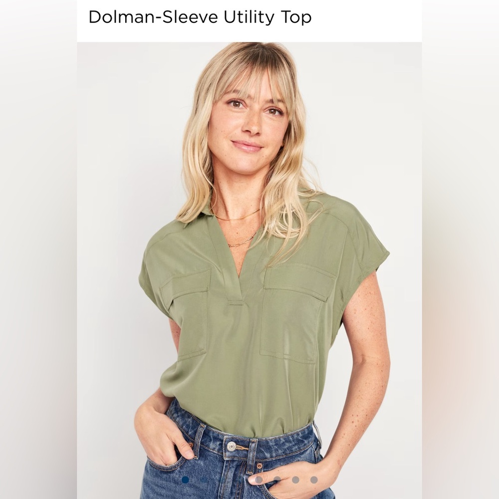 NWT Old Navy Women’s Dolman-Sleeve Top Size Medium
